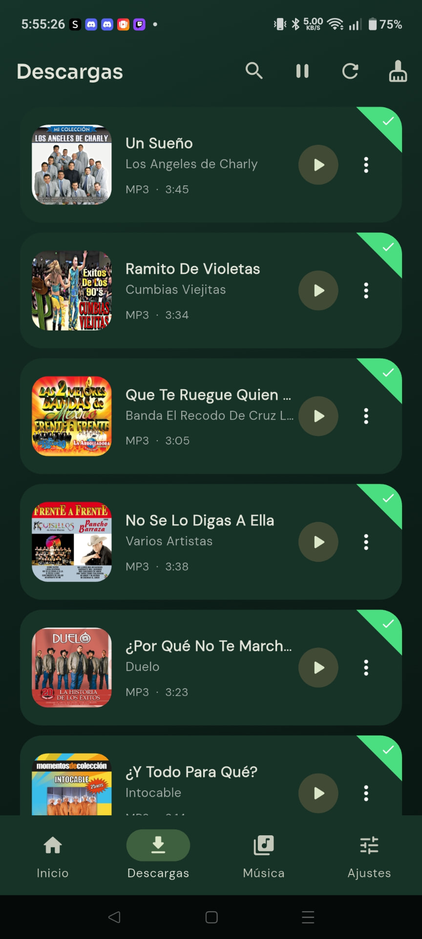 Gestiona tus descargas
