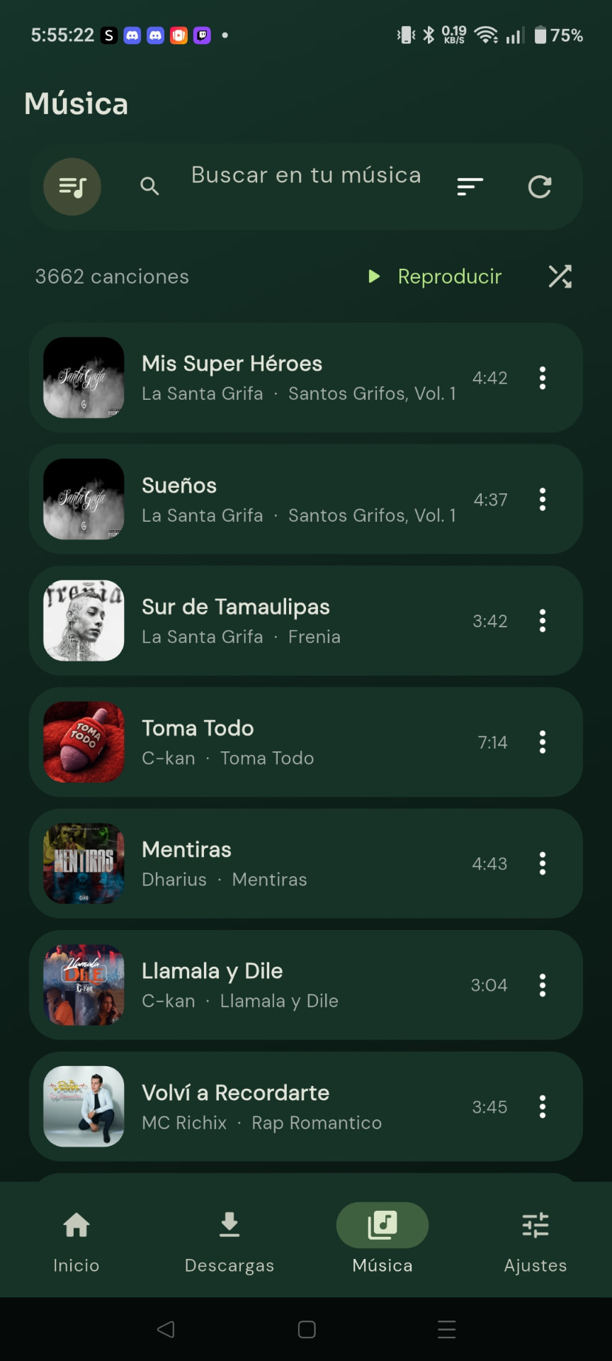 Biblioteca de música de Spoyt